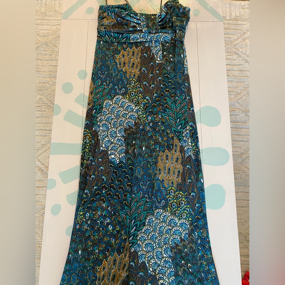Catch My I Printed Summer Maxi Dress